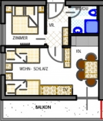 Apartmány CARINTHIA schema