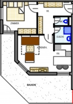 Apartmány CARINTHIA schema