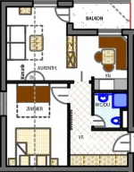 Apartmány CARINTHIA schema