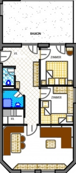 Apartmány CARINTHIA schema